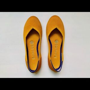 Rothys Lemondrop Flats size 6